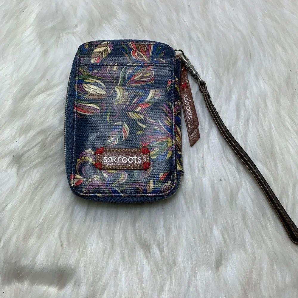 Sakroots‎ By The Sak Blue Print Smartphone Wristlet